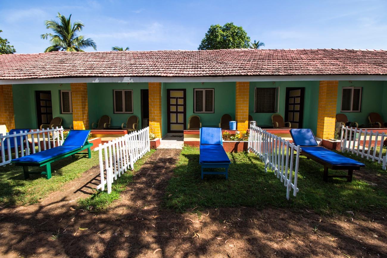 Garden-facing block of Economy Rooms